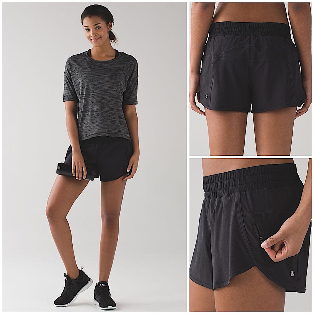 Lululemon Mid Rise Tracker 4” Shorts